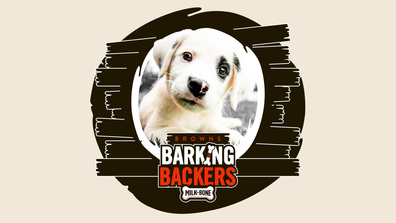 Barking Backers' officially welcomes Browns fans' dogs as members of the  Dawg Pound