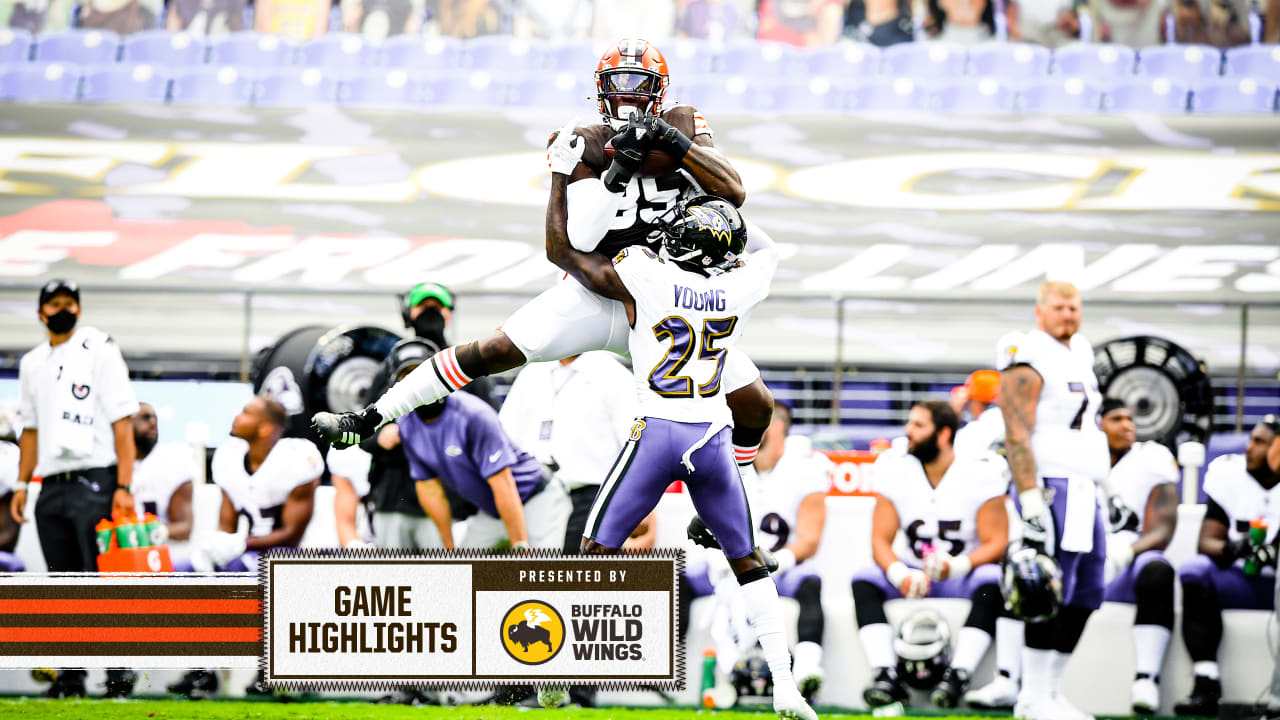 Game Highlights: Browns vs. Ravens