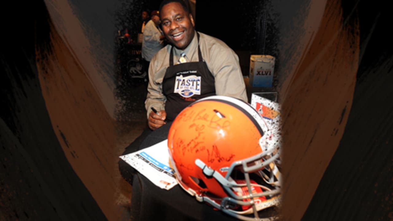 Al Bubba Baker Signed Photo 8x10 Football Autograph Browns #60 Inscrip NFL  JSA 2