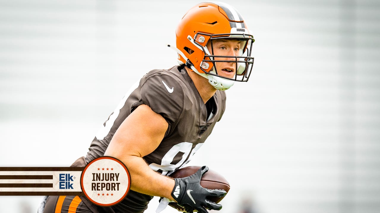 Injury Report: Browns rule out 3, list 3 as questionable vs. Ravens
