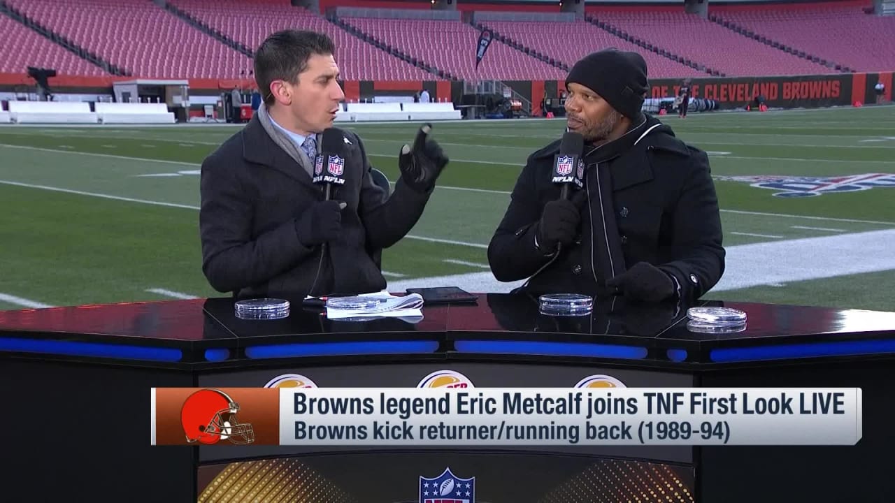 Cleveland Brown Legend Eric Metcalf 05/24 by The Media Giant