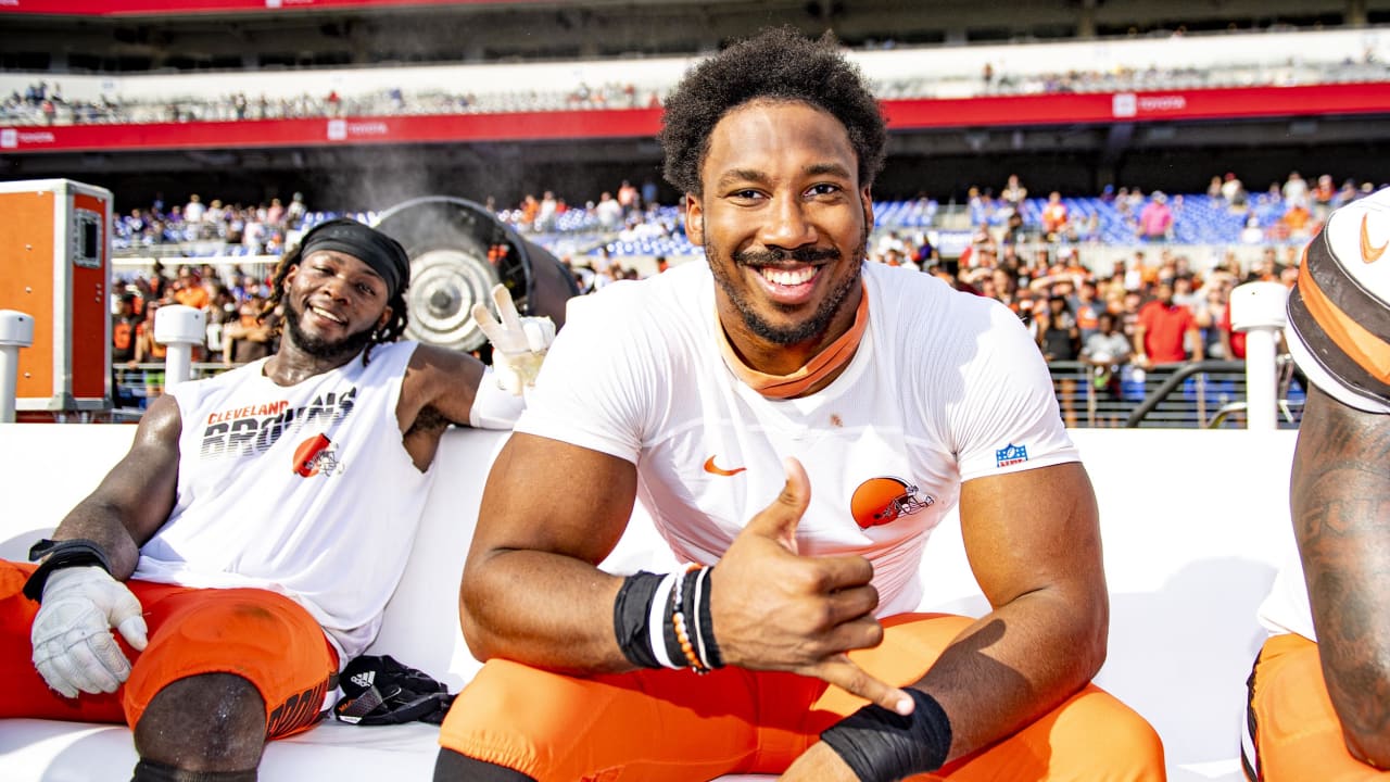 Photos: Myles Garrett through the years