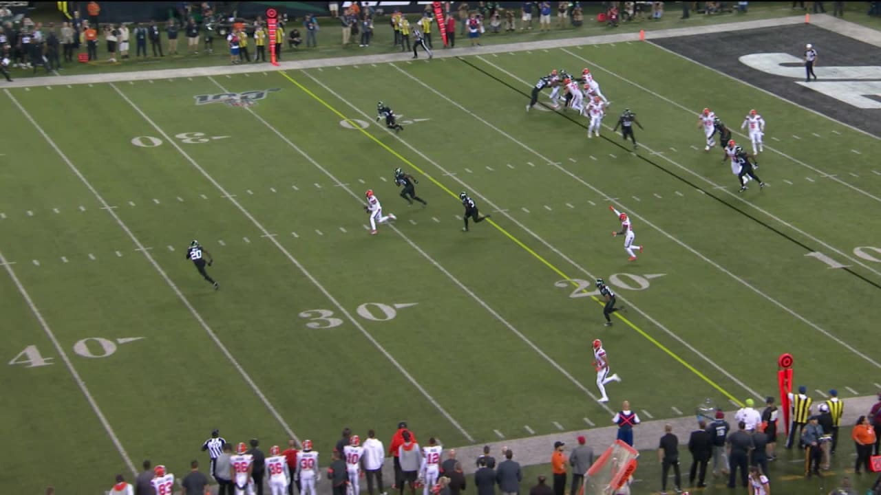 Can'tMiss Play OBJ house call! WR flies by Jets for careerlong