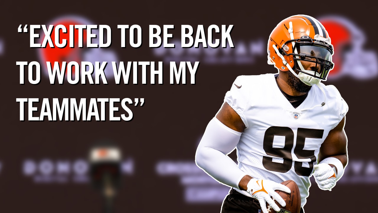 "I think there is a lot of room for growth" Myles Garrett | Press