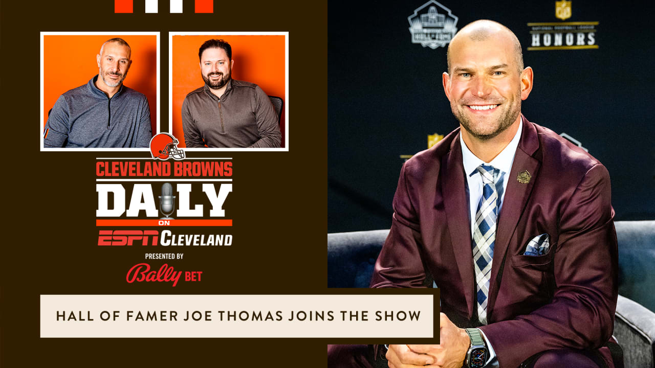 Browns' Joe Thomas Discusses Future