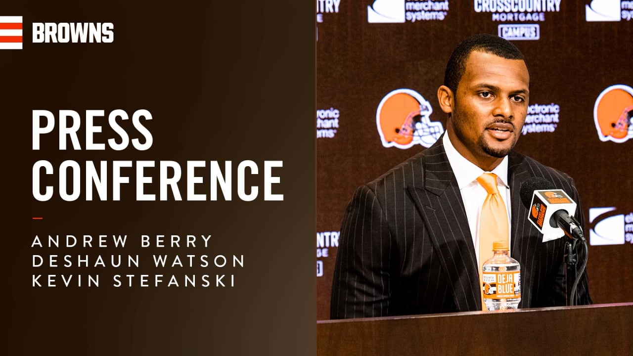 Cleveland Browns - WATCH LIVE: Deshaun Watson introductory press