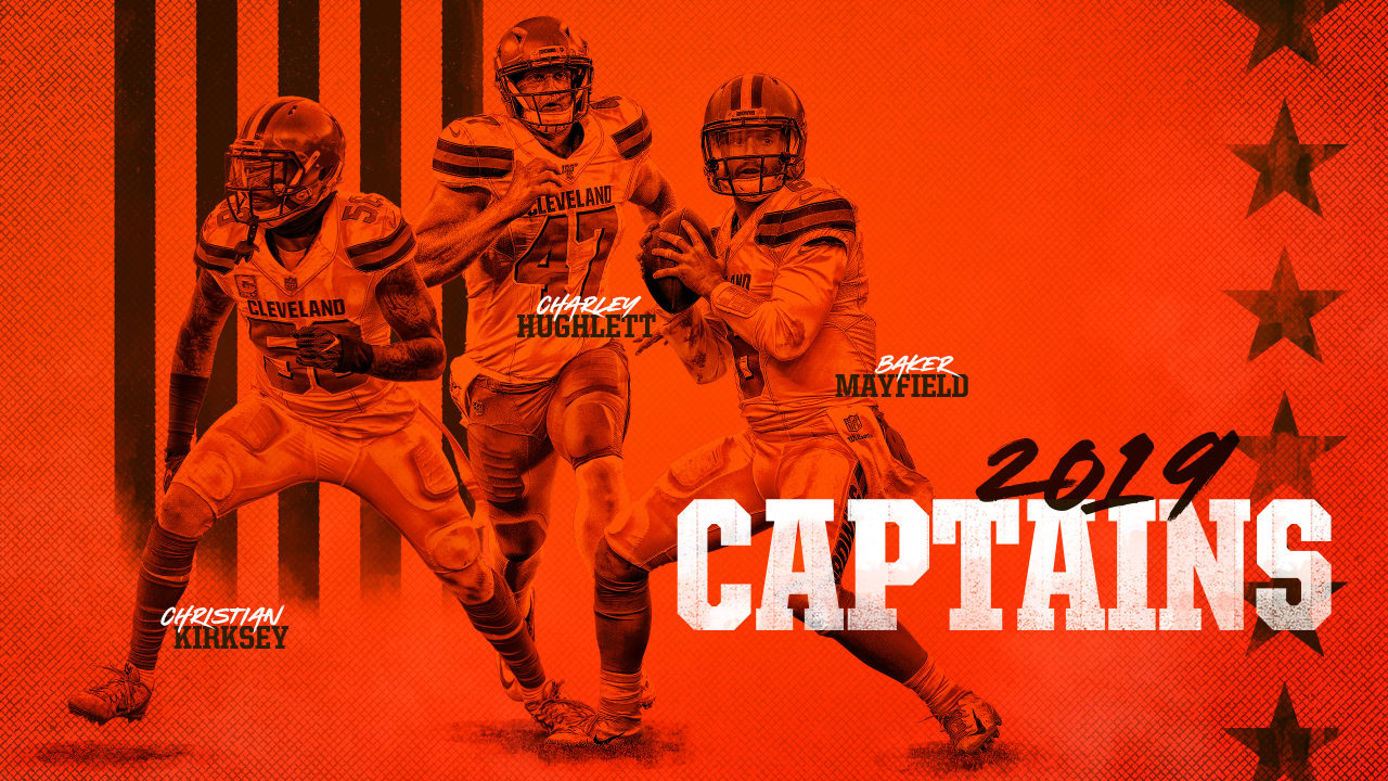 Baker Mayfield, Christian Kirksey and Charley Hughlett voted Browns team  captains by their peers 