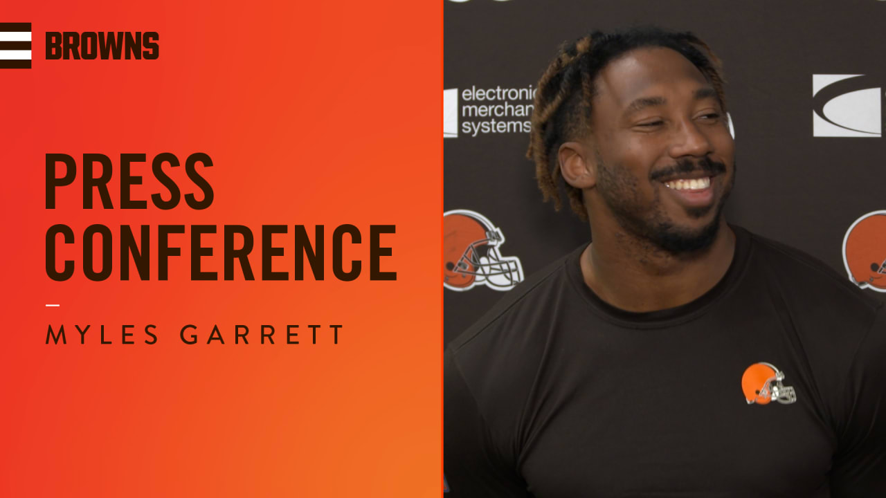 Myles Garrett 2022 Select Draft Picks #152 Field Level Blue-Texas  A&M/Browns