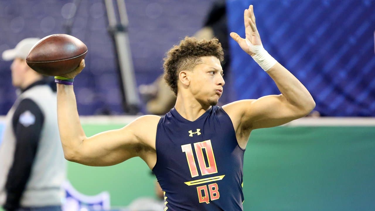 Patrick Mahomes' 2017 Combine Workout 