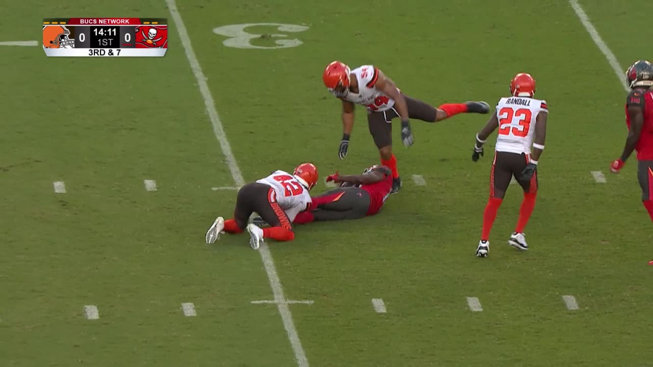Highlight of Tampa Bay Buccaneers 17-23 Cleveland Browns in NFL