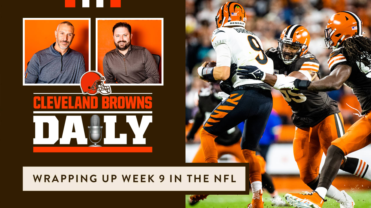 Cleveland Browns Daily – Wrapping up Week 9 in the NFL