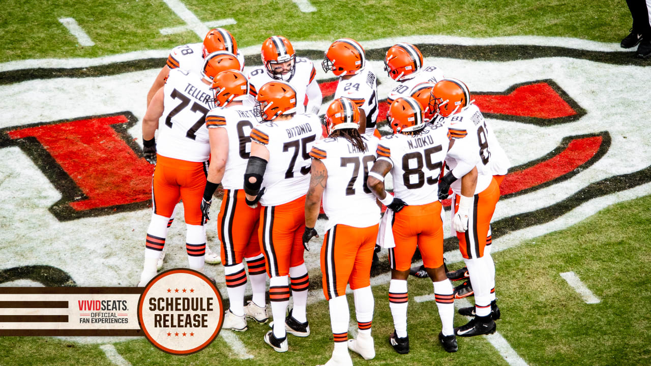 Browns' five most intriguing games for 2021 season