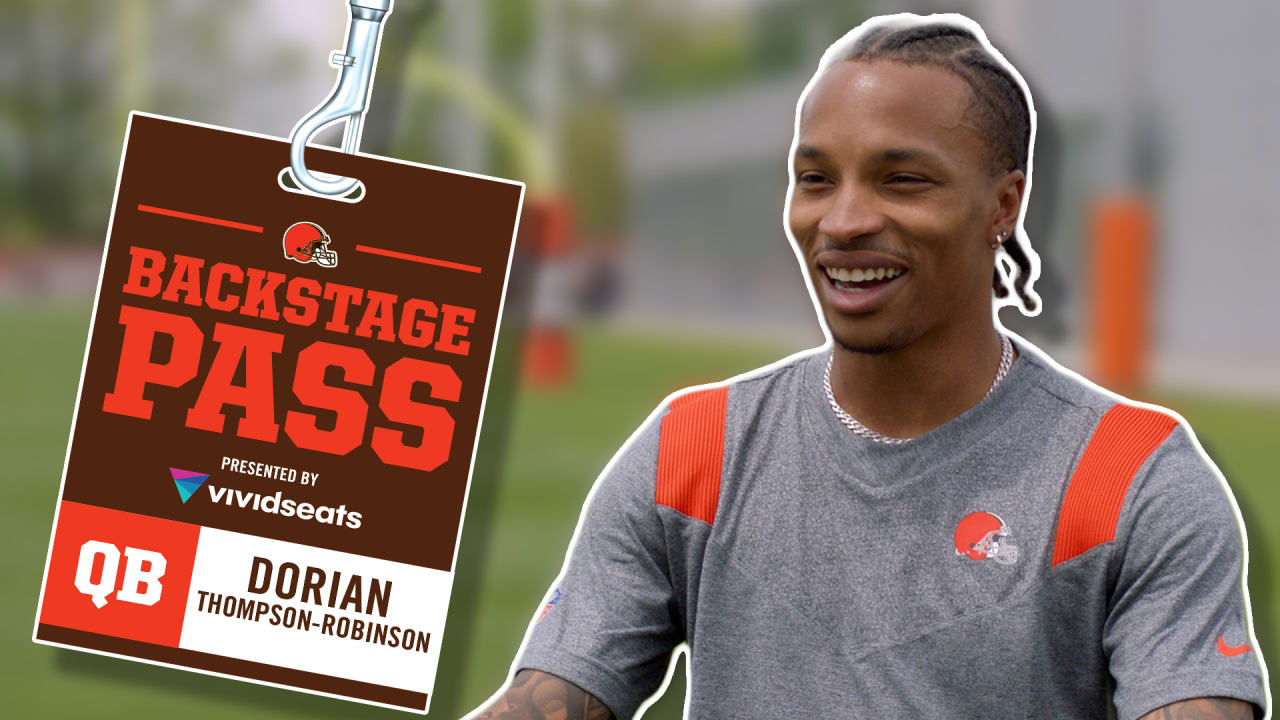 Getting to know new Browns QB Dorian ThompsonRobinson Backstage Pass