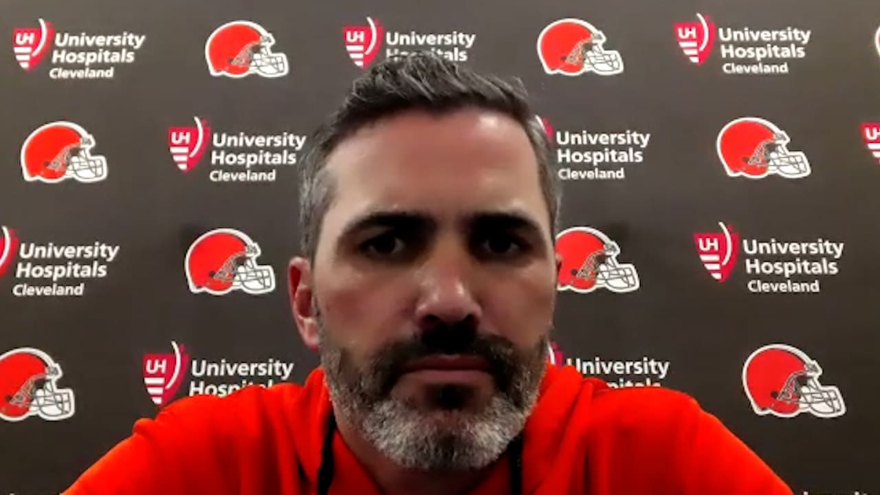 NFL Update] Browns HC Kevin Stefanski says he knew a big play was coming on  the first Steelers snap because his kids were jumping up and down upstairs.  Stefanski says his feed