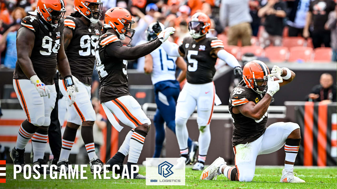 Cleveland Browns hold off the Cincinnati Bengals: Recap, score