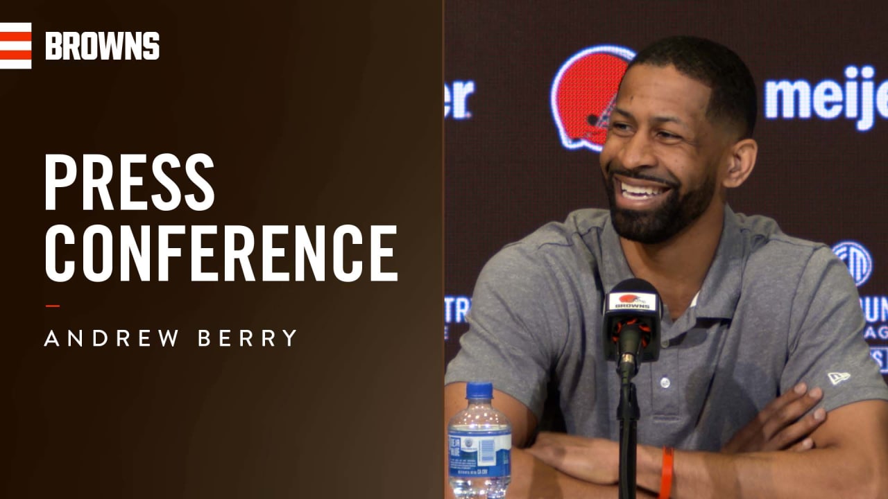 10 thoughts on Browns GM Andrew Berry's press conference this week - Dawgs  By Nature