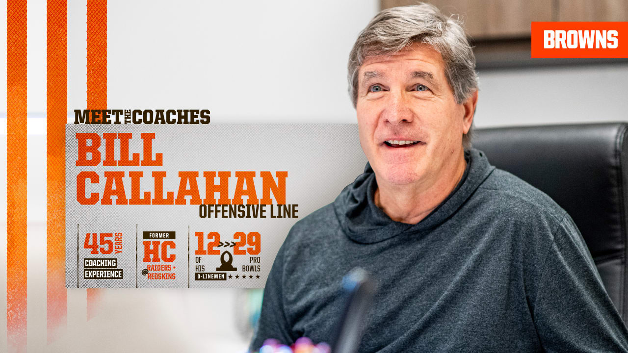 Cleveland Browns sign OL coach Bill Callahan to contract extension