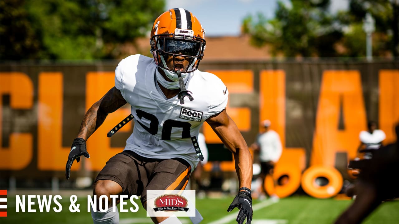 Zeroed in: Browns cornerback Greg Newsome II hopes number change leads to  big interception numbers