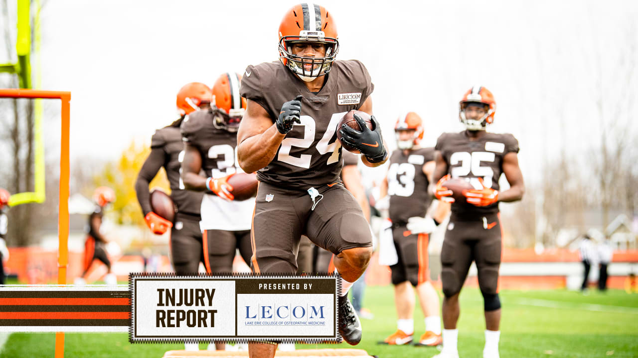 Cleveland Browns RB Nick Chubb ruled out for Week 6 with a calf injury, NFL News, Rankings and Statistics