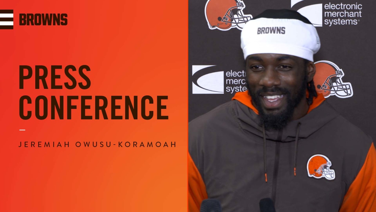 Browns LB Jeremiah Owusu-Koramoah: 'I'm feeling just fine…as in zero  symptoms' after being placed on COVID-19 reserve 