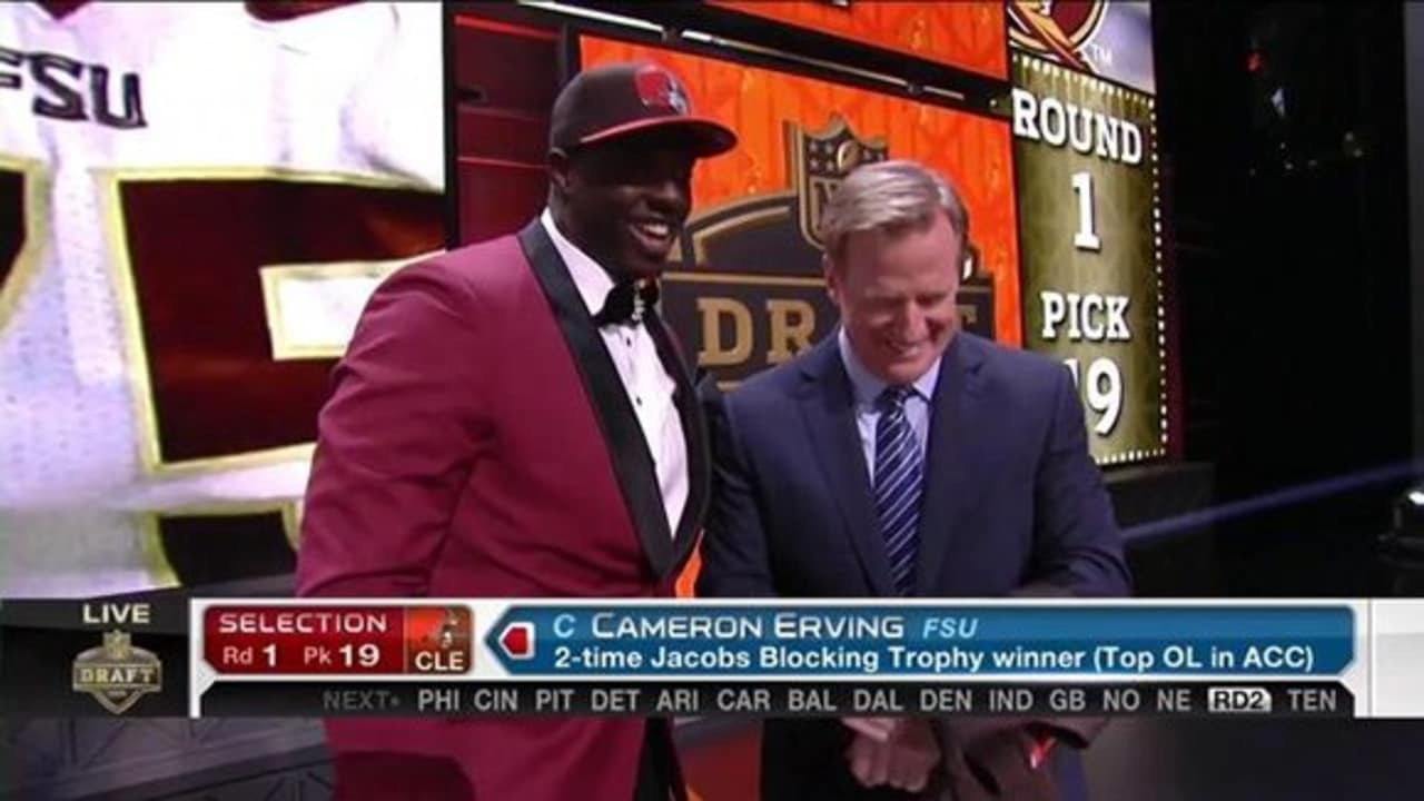 Browns Draft Pick: OL Cameron Erving