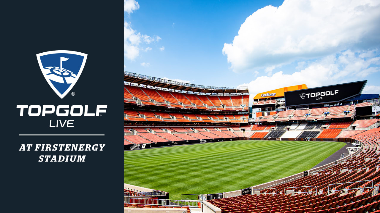 FirstEnergy Stadium, home of the Cleveland Browns, hosts Topgolf Live Stadium Tour from July 28-31