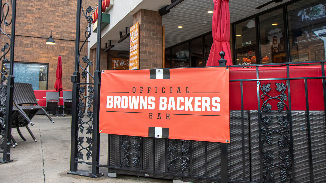 cleveland browns backer bar near me