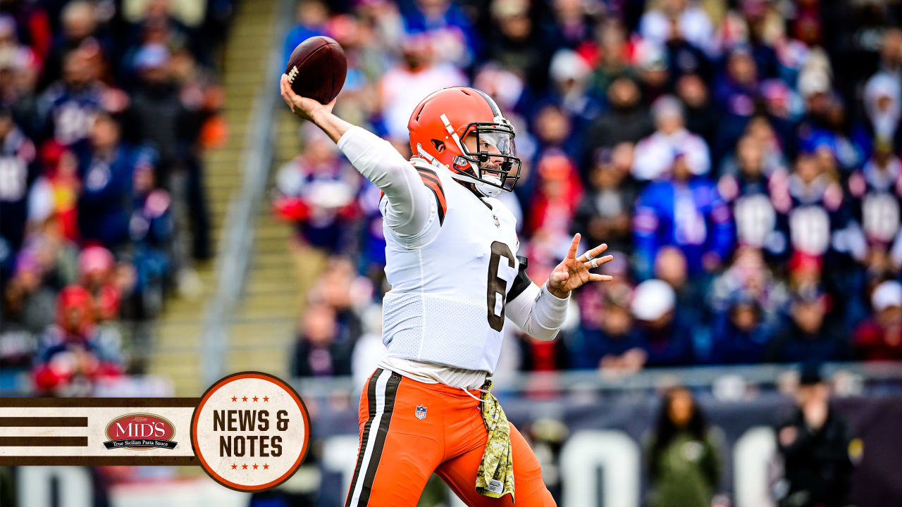 Baker Mayfield leaves with knee injury as Browns get destroyed