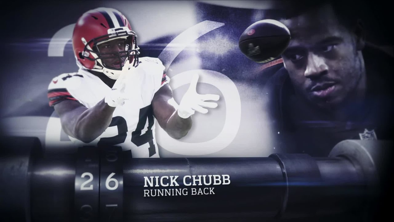 Nick Chubb Ranked 26th In NFL's Top 100 List For 2021