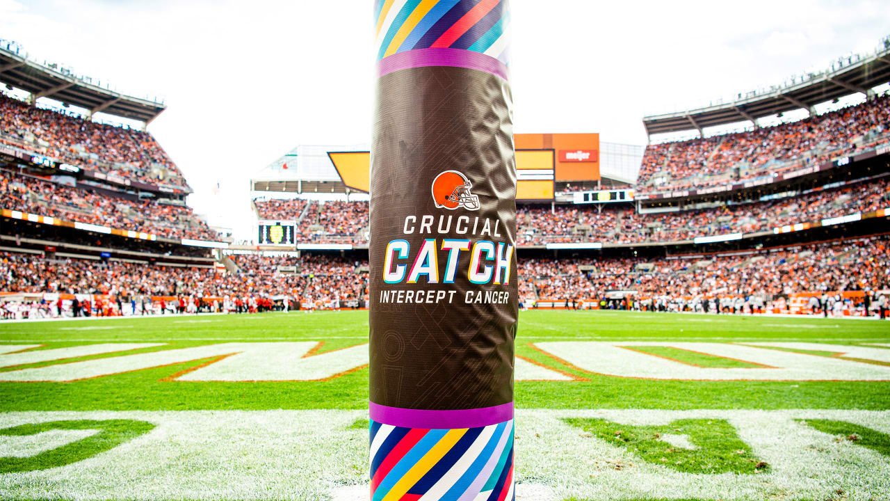 Browns host “Crucial Catch: Intercept Cancer” game against Chargers