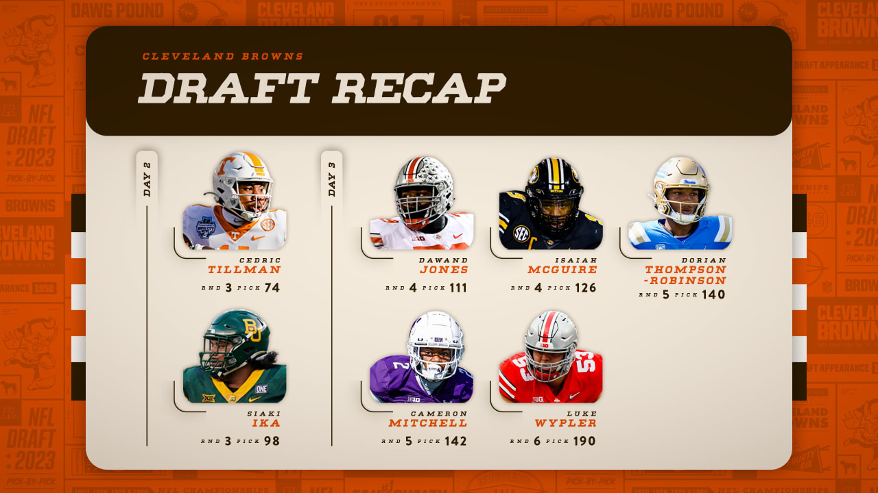 2023 NFL Draft Day 1 Summary and Picks