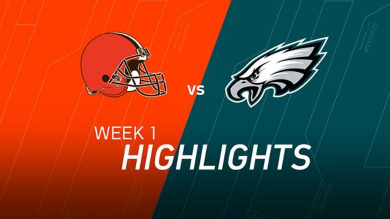 Points and Highlights: Cleveland Browns 18-18 Philadelphia Eagles