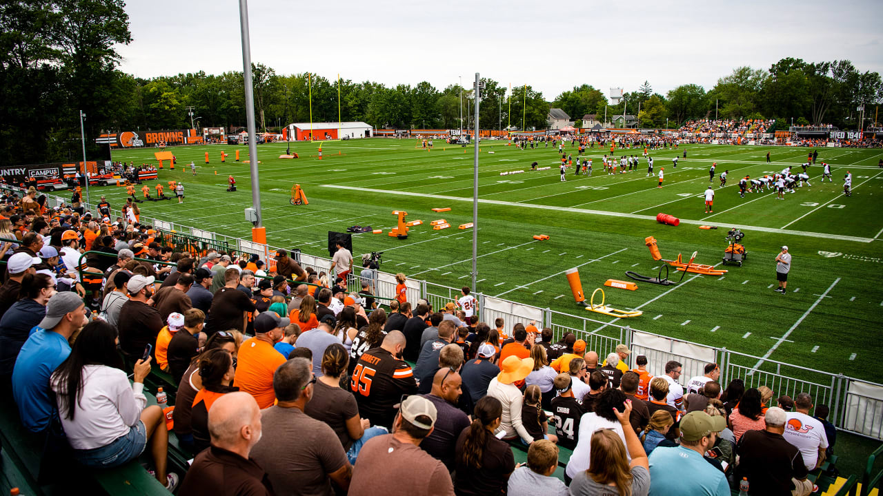 cleveland browns training camp dates