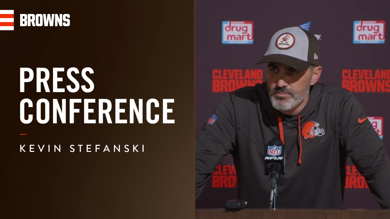Kevin Stefanski Postgame Press Conference vs. Patriots