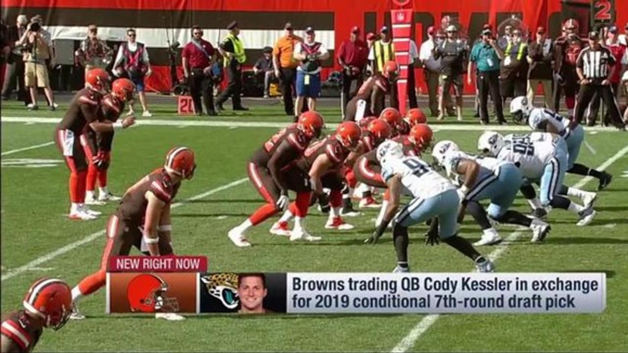 Jaguars trade for Browns back-up quarterback Cody Kessler