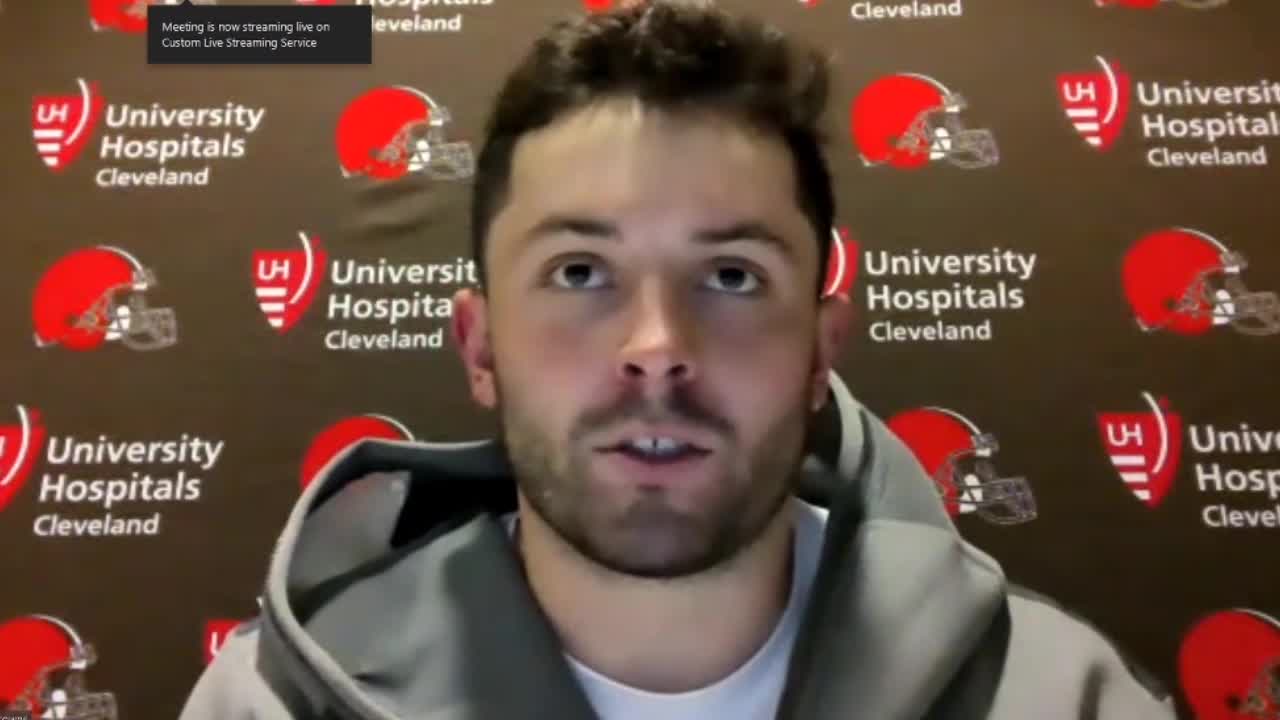 Browns QB Mayfield 'sore' with rib injury