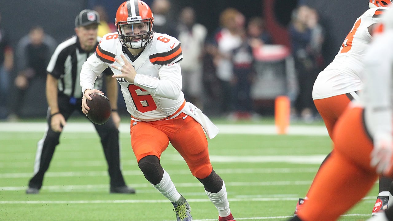 Panthers QB Baker Mayfield displays passion against Browns but