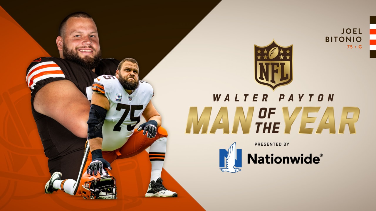 Joel Bitonio named Cleveland Browns 2022 Walter Payton Man of the Year