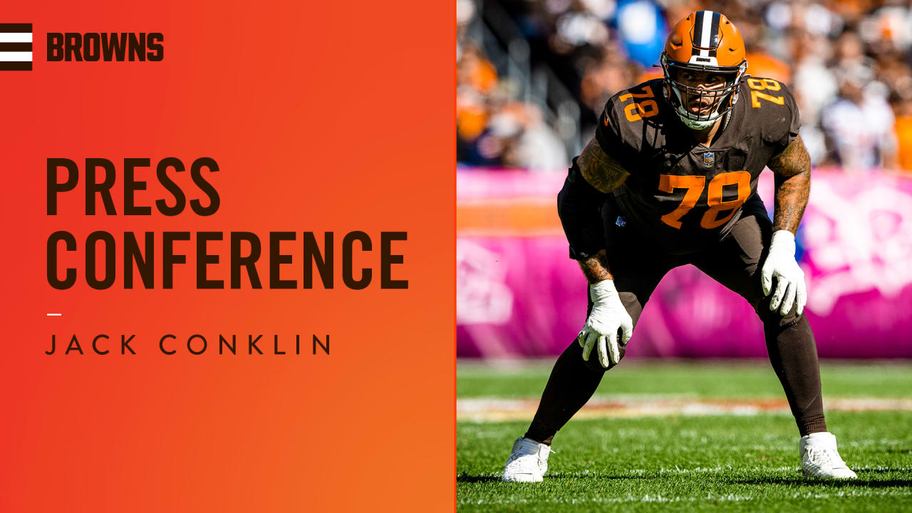 Browns RT Jack Conklin out for the season, and the Dawand Jones era begins  