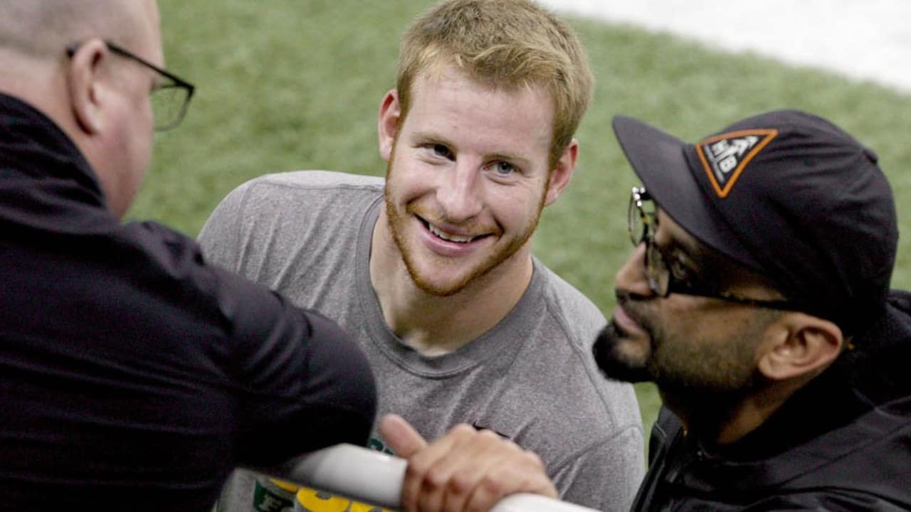 QB Carson Wentz highlights NDSU Pro Day