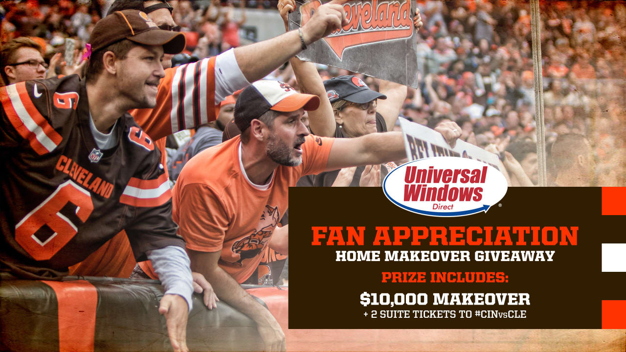 Win the Ultimate Cleveland Browns Fan Appreciation Prize Package Giveaway!