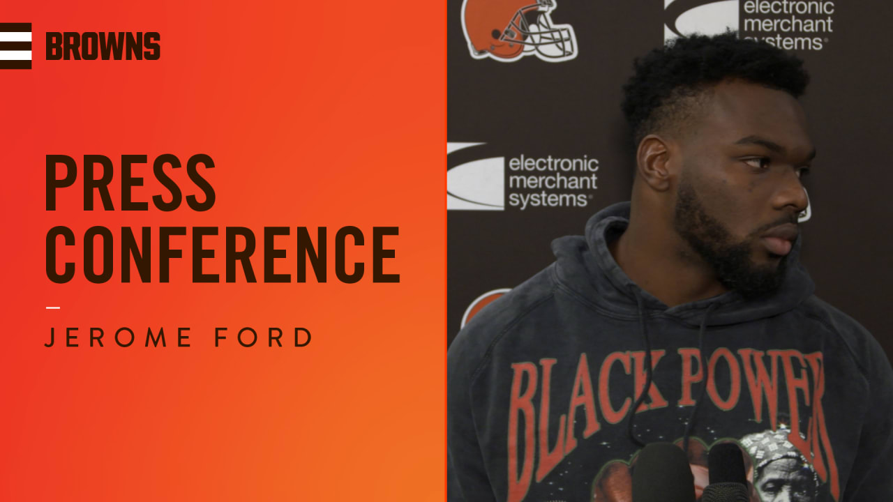 Jerome Ford "I want to put my head down and keep working"