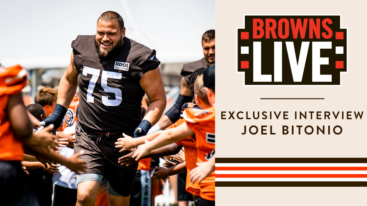 Browns Live: Exclusive Interview With Joel Bitonio