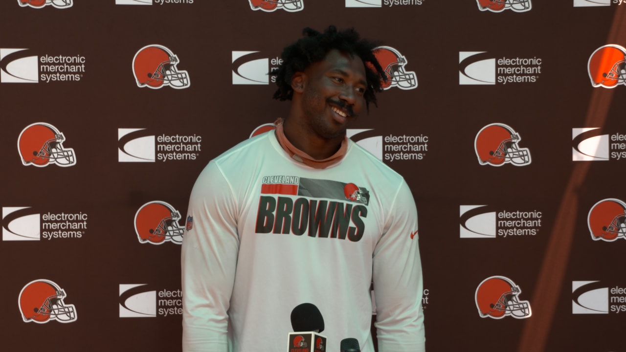 Myles Garrett: "It was a tough test"