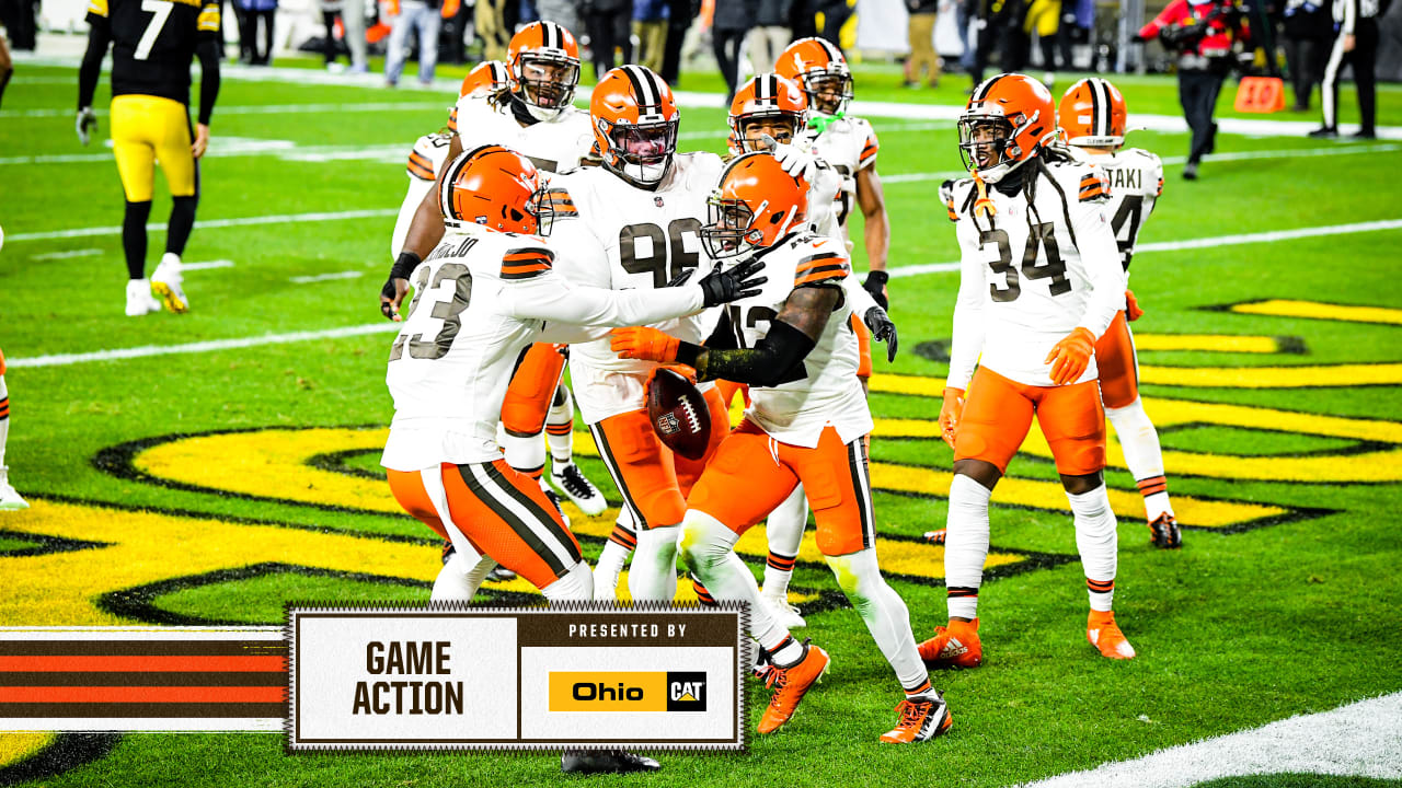 Photos Wild Card Round Browns at Steelers Game Action