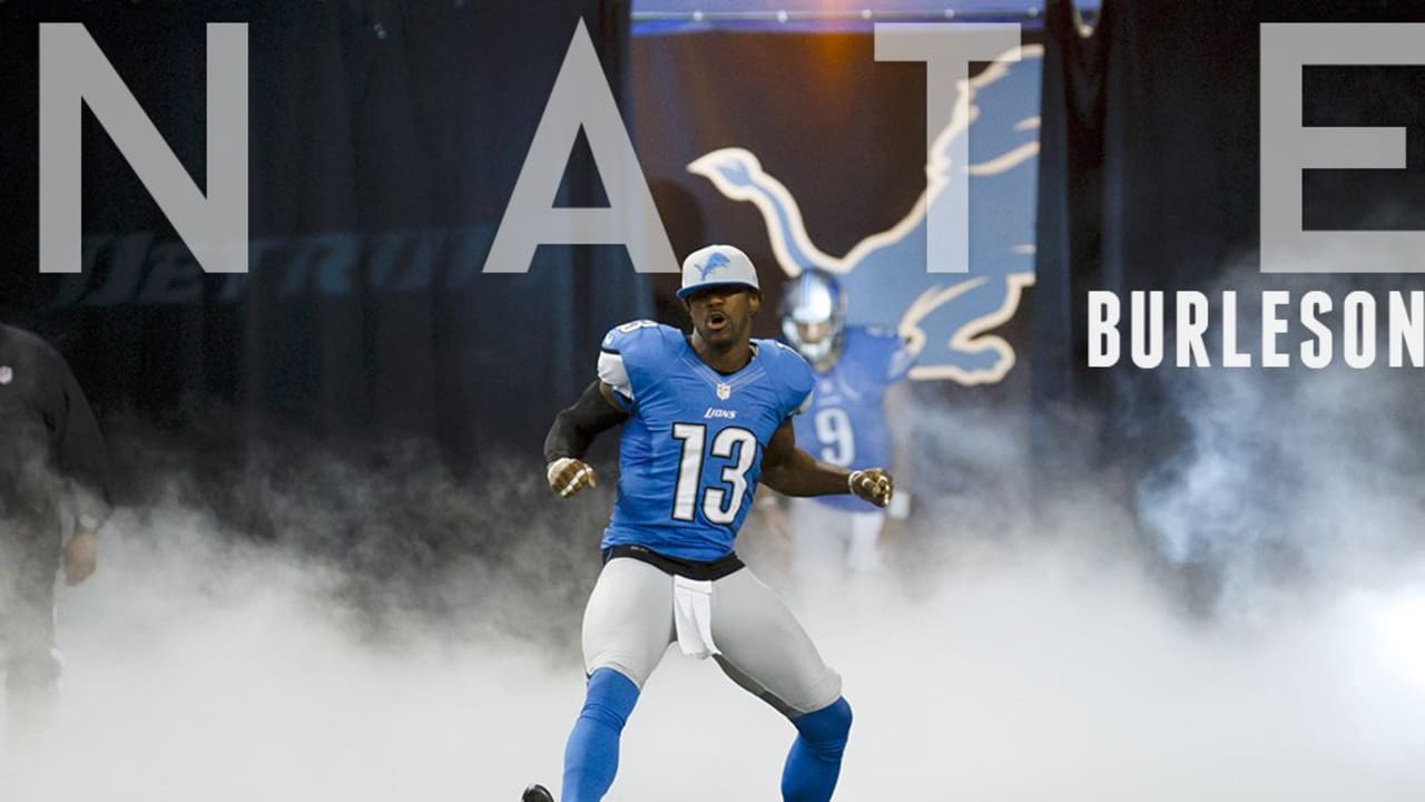 nate burleson lions jersey