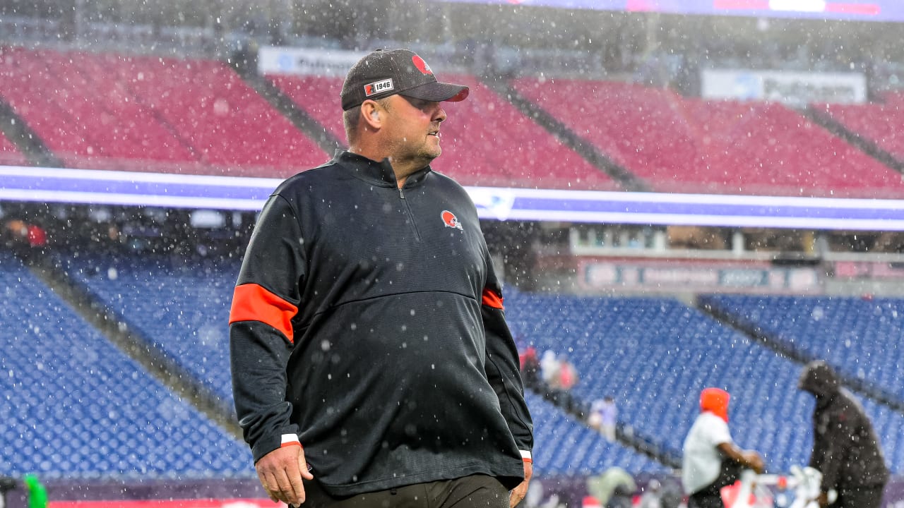 Freddie Kitchens postgame press conference Browns vs. Patriots