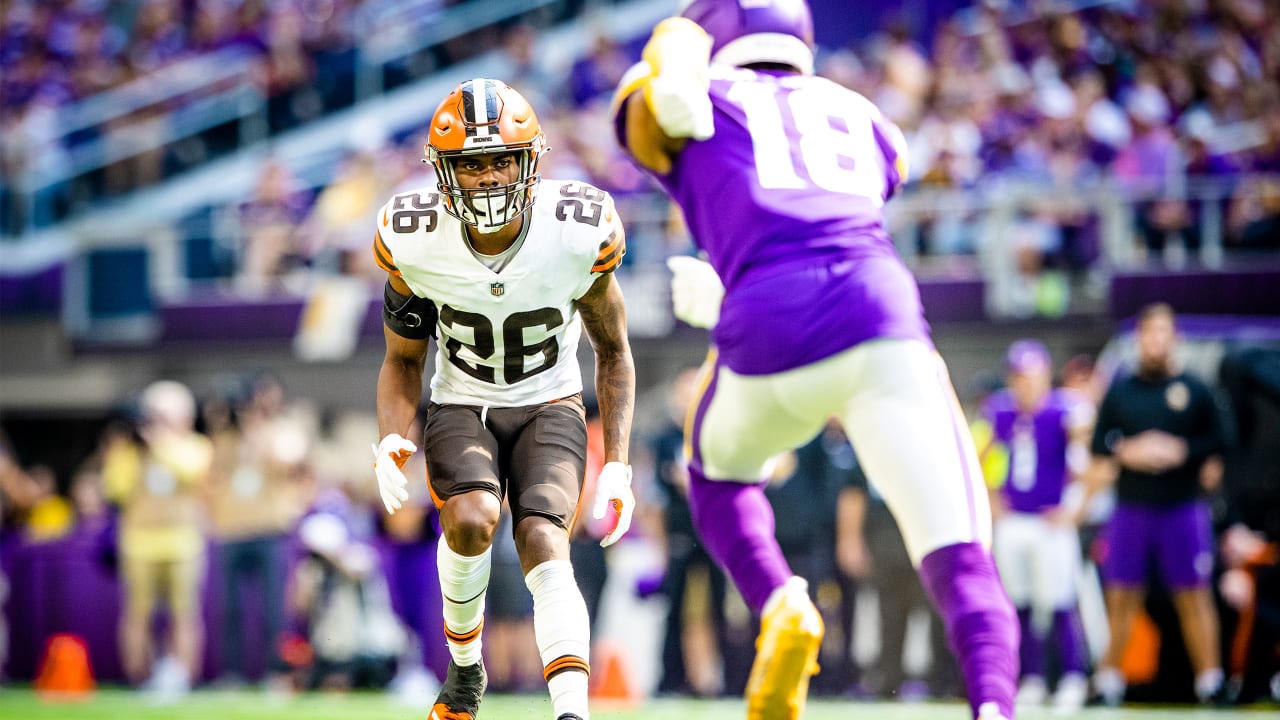 Cleveland Browns rookie CB Greedy Williams improving biggest weakness