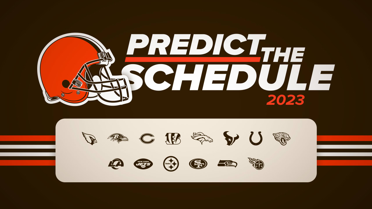 Enter the Browns Schedule Predictor for a chance to win a signed jersey!