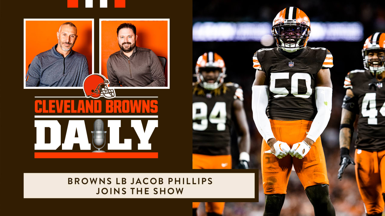 Cleveland Browns Daily – Browns LB Jacob Phillips joins the show